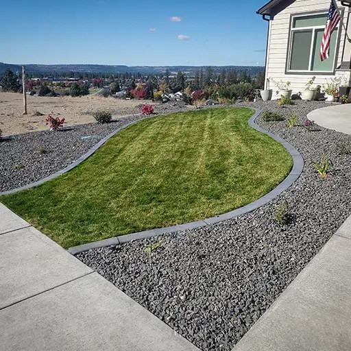 Landscaping garden installation