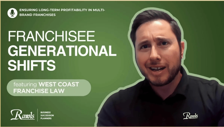 Generational shifts impacting franchise succession
