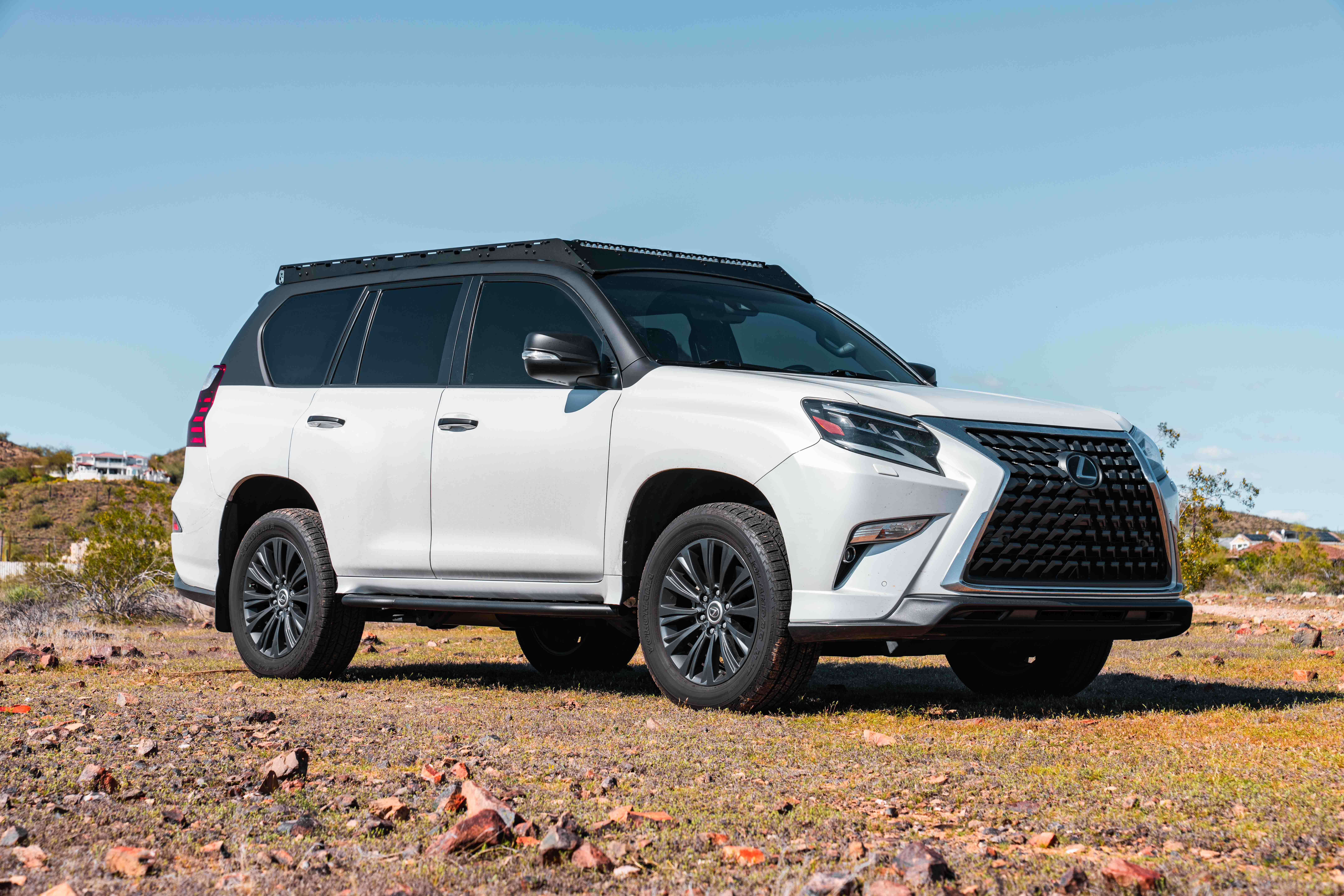 Shop Lexus GX460 Kickout Rock Sliders | Westcott Designs Shop Lexus GX460 Kickout Rock Sliders | Westcott Designs