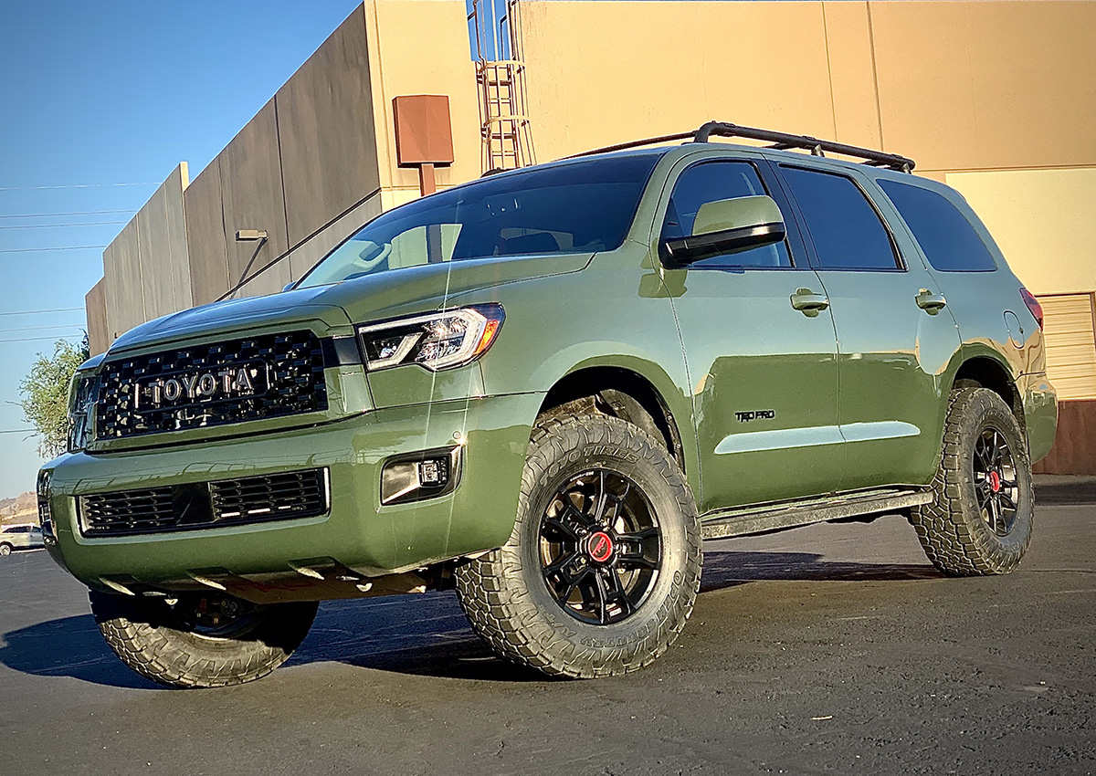 Sequoia TRD PRO Lift Kit: Westcott Designs | 2020-22'