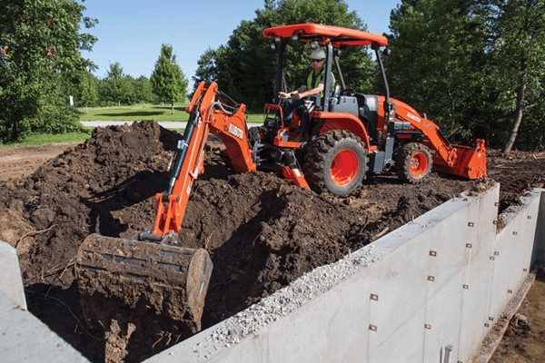 Kubota Tractor Loader Backhoe