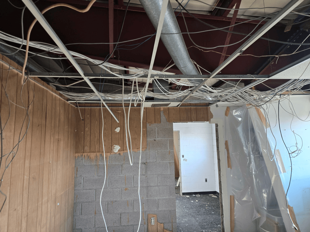Western Implement showroom remodel progress 4