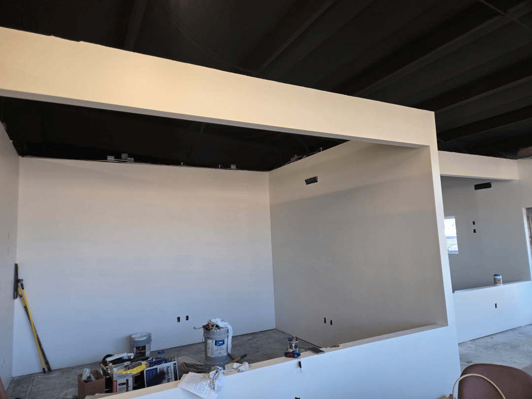 Western Implement showroom remodel progress 1