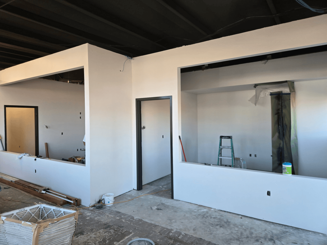 Western Implement showroom remodel progress 4
