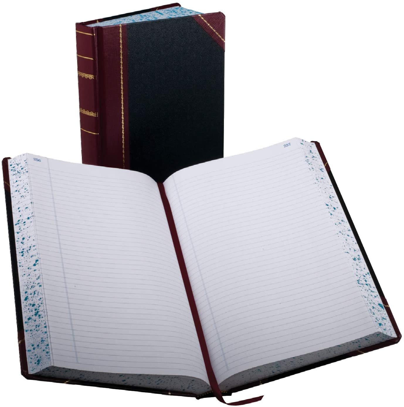 RECORD LEDGER 14 X 8 RED 500 P