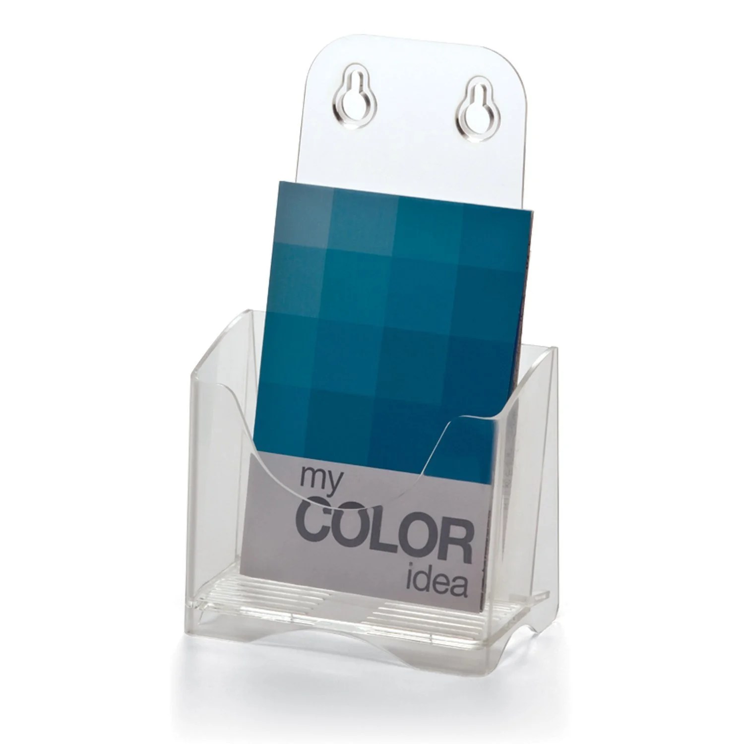 SINGLE POCKET LEAFLET HOLDER