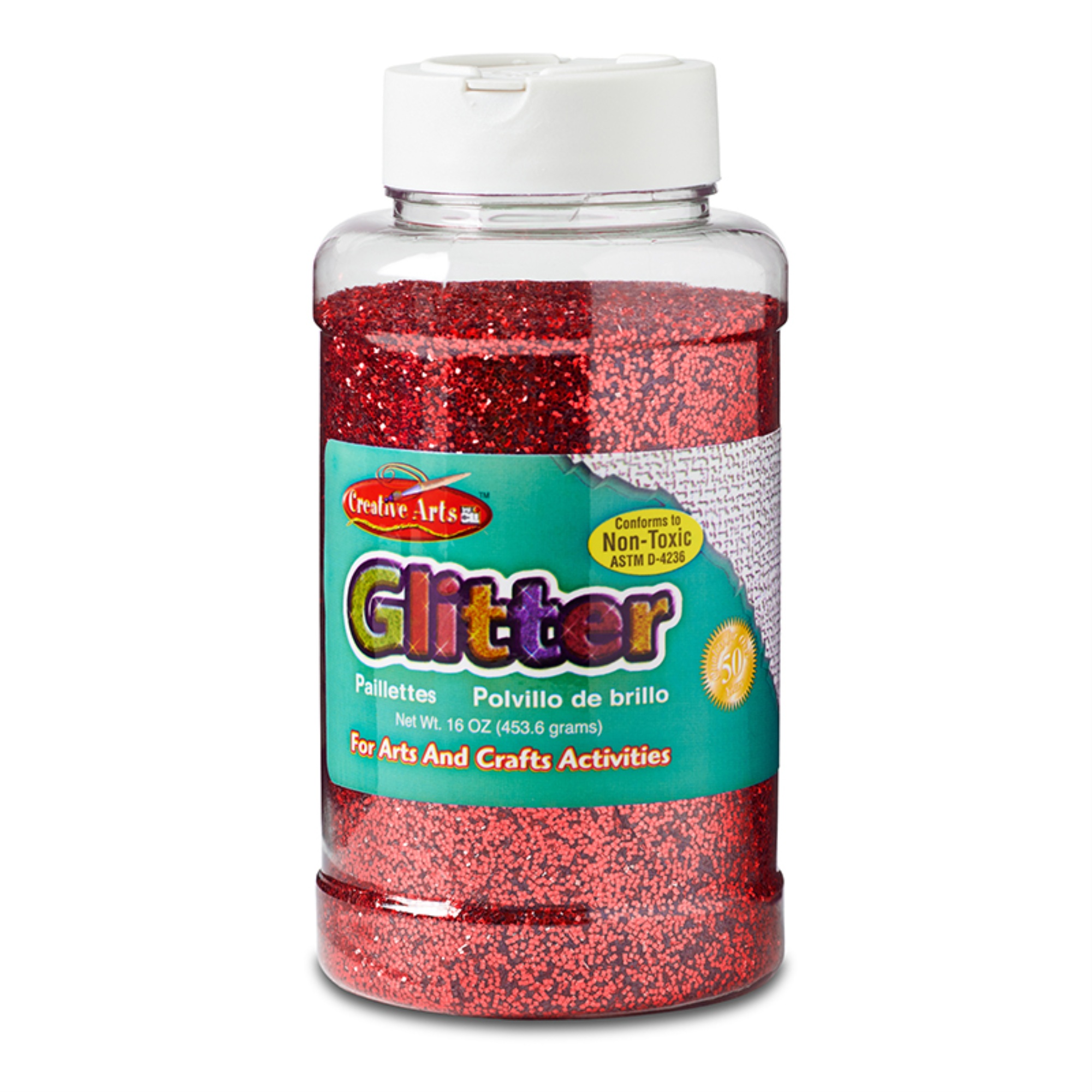 GLITTER RED 16 OZ