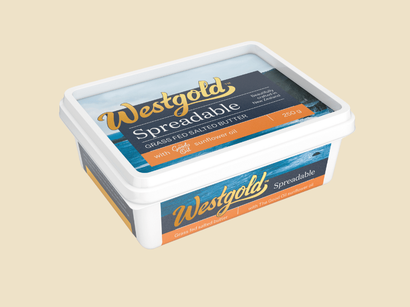 Unsalted nz butter, grass fed new zealand butter