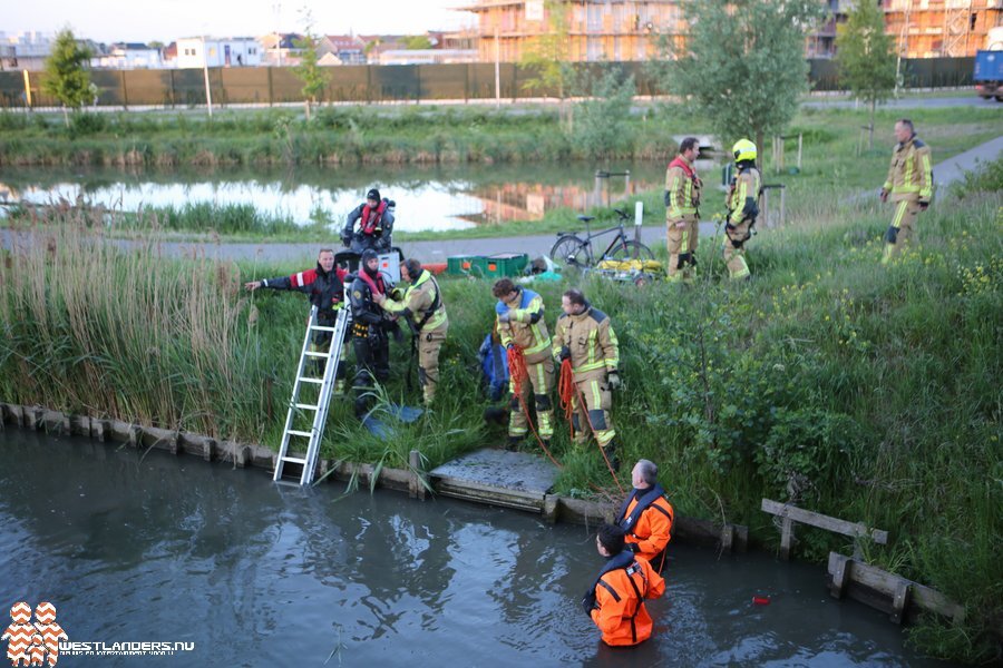 Person in Water at Auction Road Police at the scene