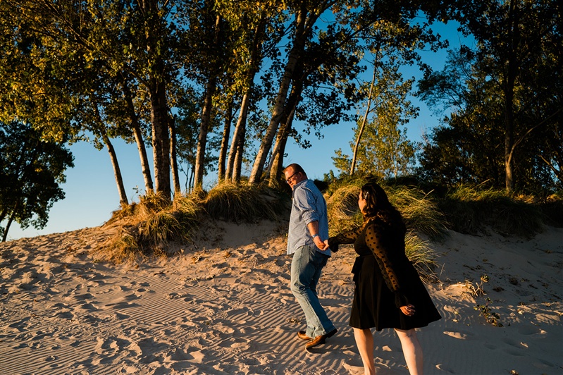 Carlota and Bill Engagement-St.Joe, MI