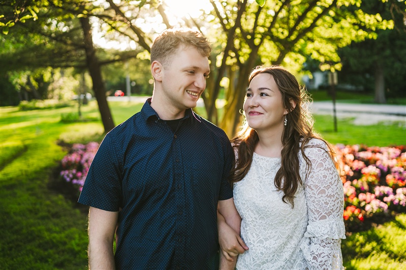 6-20-2025 - Sam & Devin - Ogden Gardens Engagement Session