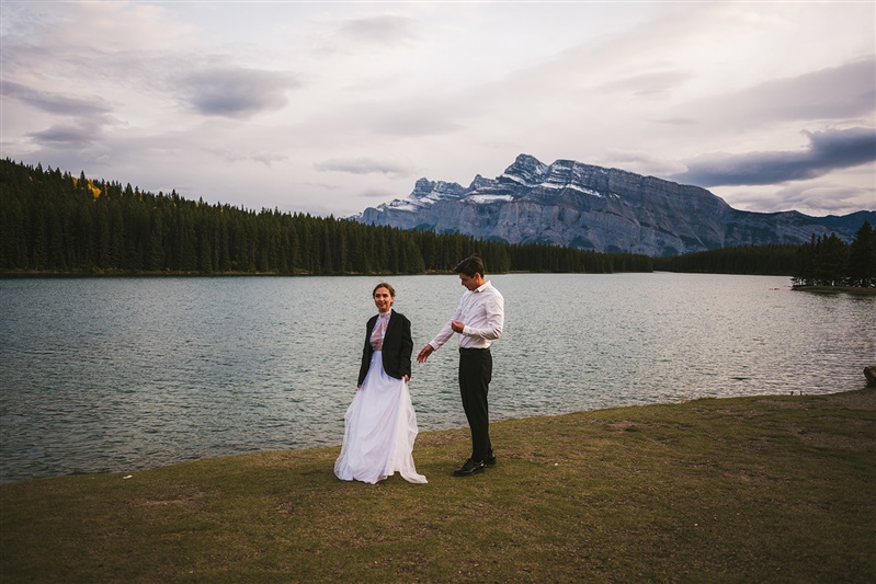 9-25-2023 - Two Jack Lake Banff Canada Elopement