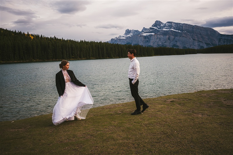 9-25-2023 - Two Jack Lake Banff Canada Elopement