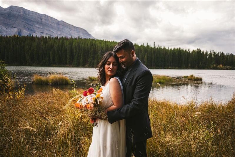 9-25-23 - Johnson Lake Banff Canada Elopement