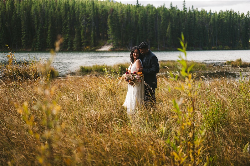 9-25-23 - Johnson Lake Banff Canada Elopement
