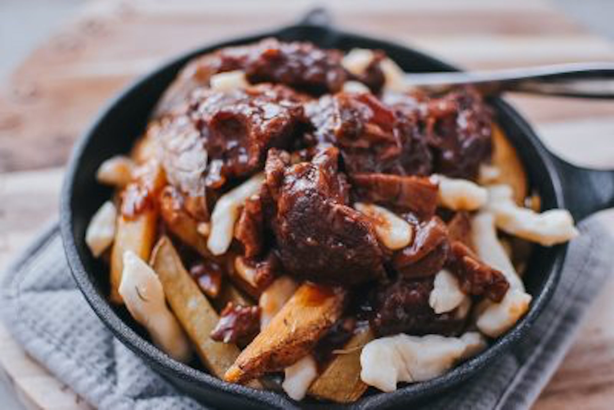 Braised Beef Cheek Poutine West Side Beef
