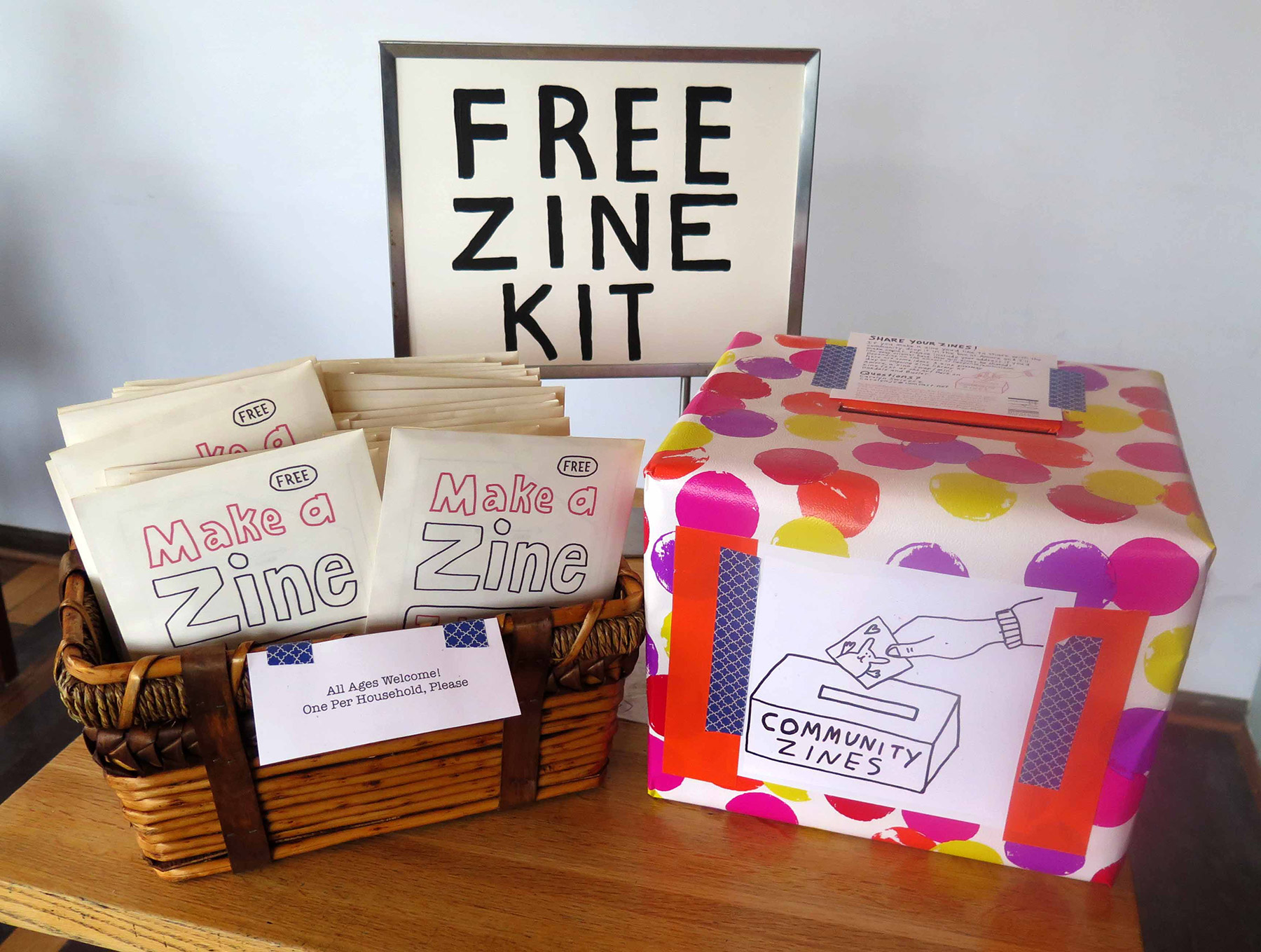 Free 'Make a Zine' Kits at Amore Coffee – West St. Paul Reader