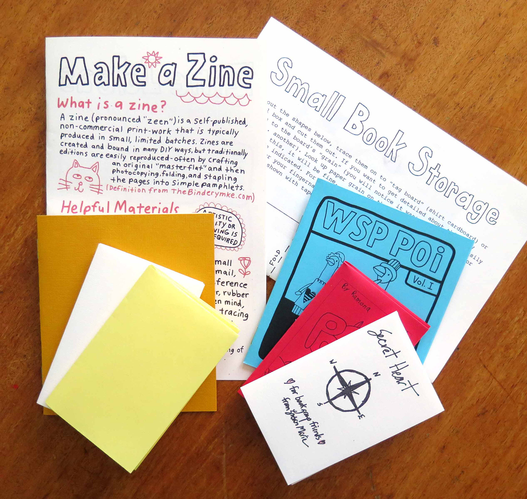 Free 'Make a Zine' Kits at Amore Coffee – West St. Paul Reader