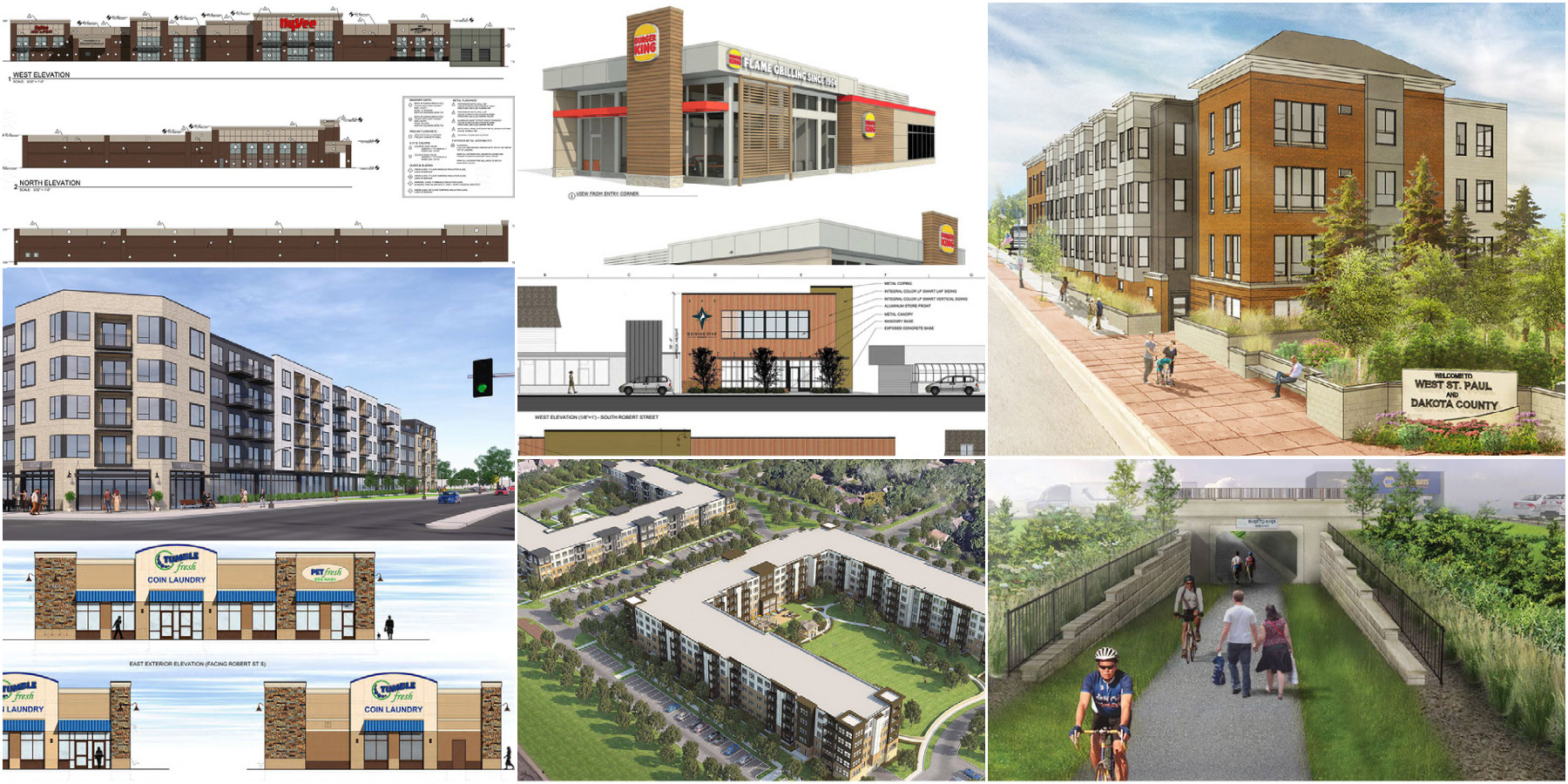 Various development projects in West St. Paul