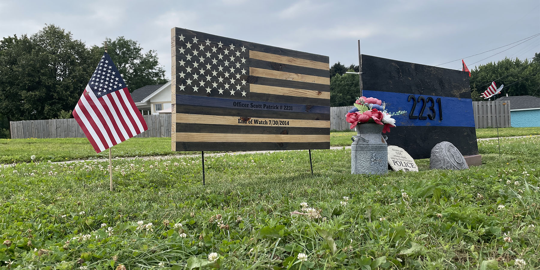 Officer Scott Patrick memorial