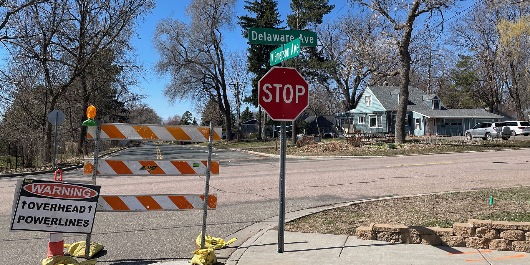 Delaware and Emerson intersection