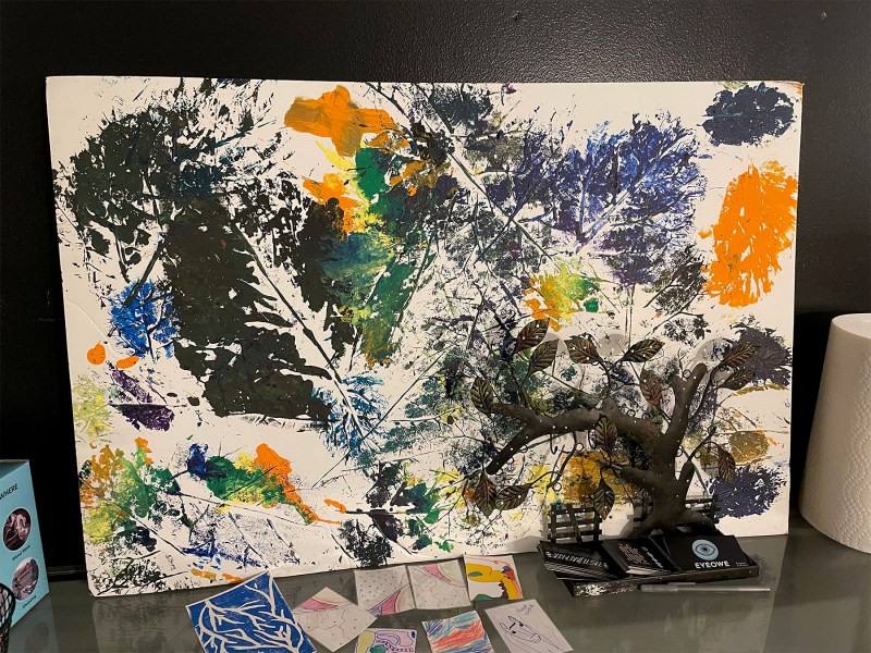 Community art piece.