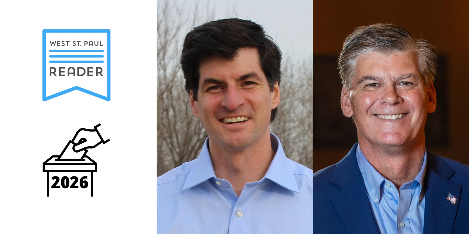 Candidates running for Minnesota's second Congressional district, Matt Little and Eric Pratt.