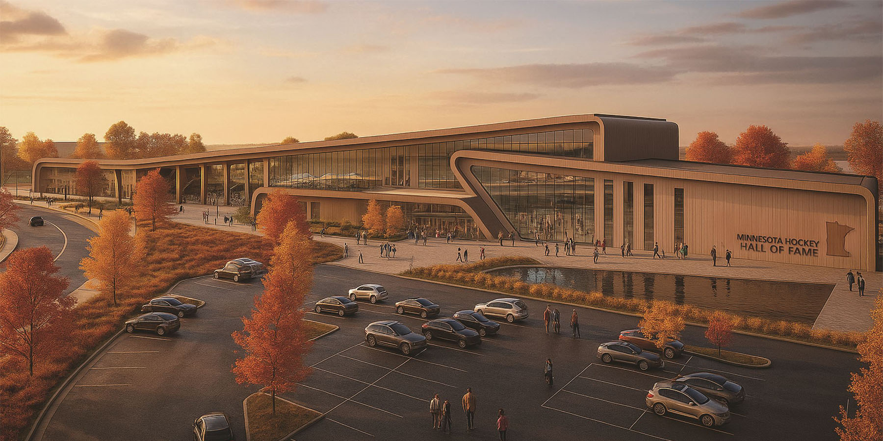 Minnesota Hockey Hall of Fame rendering