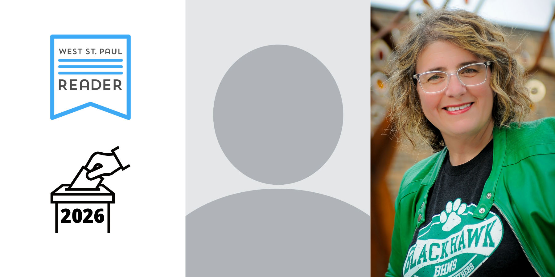Candidates for Minnesota House District 52B: Tom Lopac (no picture) and Bianca Virnig.