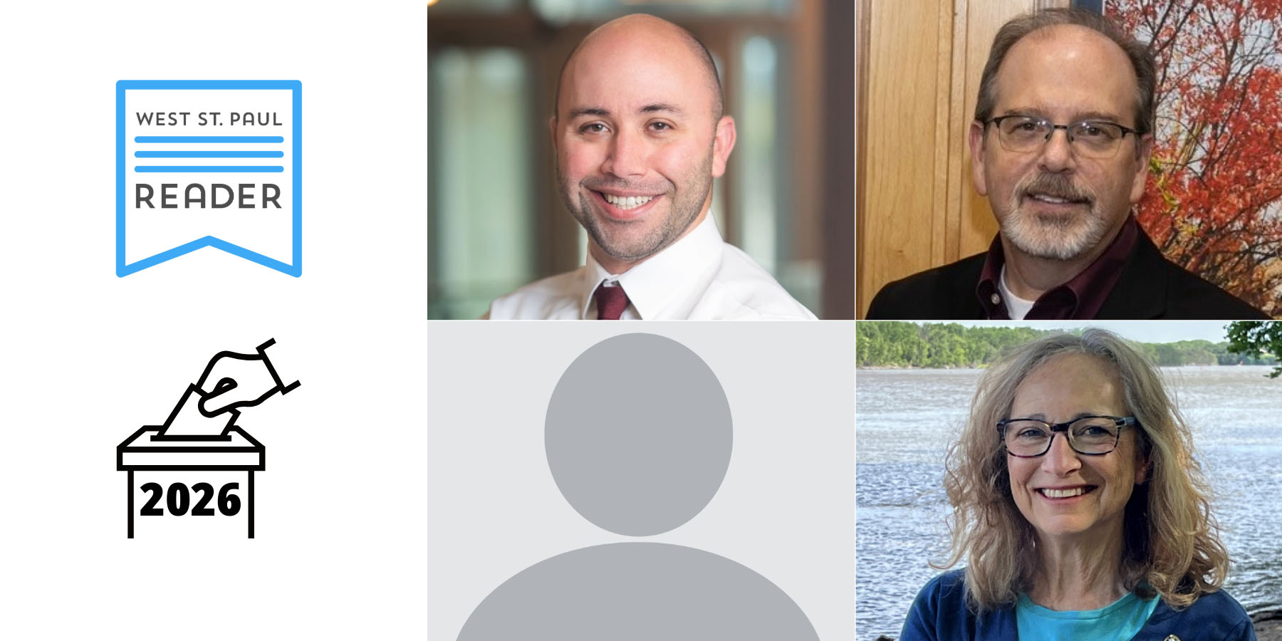 Candidates running for Inver Grove Heights City Council: Matt Mills, Tony Scales, Kevin Sethre, and Mary T'Kach.