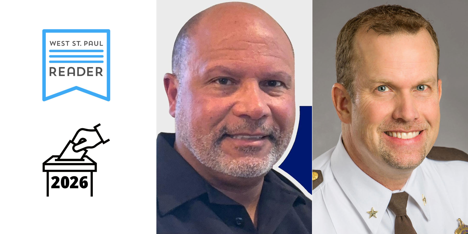 Dakota County Sheriff candidates Bobby Lambert and Joe Leko