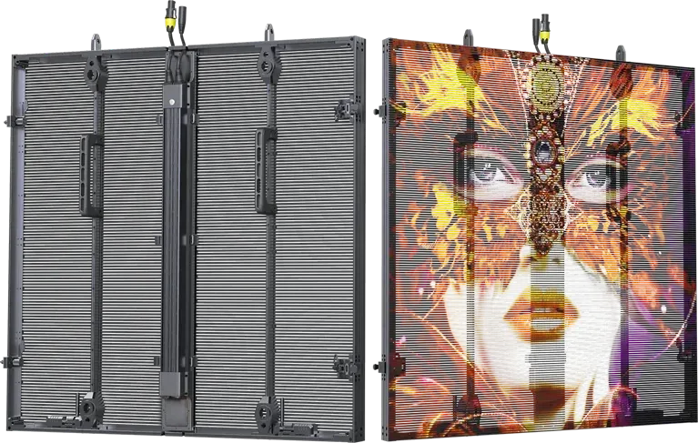 RB Series---Outdoor Transparent Rental LED Panel