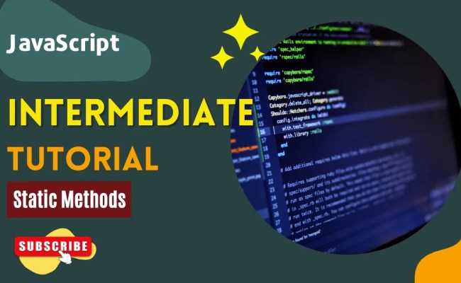 Why Use Static Methods, Static VS Instance Methods JavaScript ...