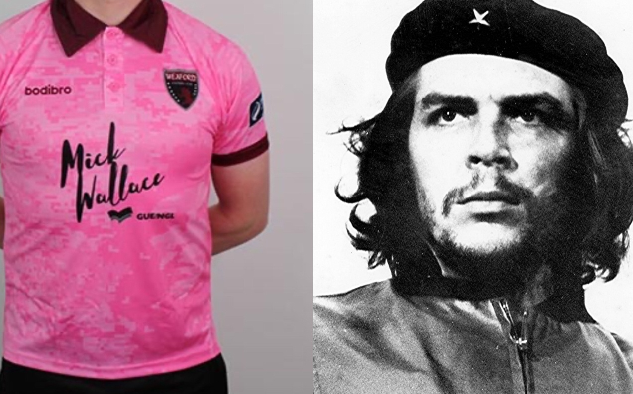 2020 Wexford Home Shirt Bnib Classic Retro Vintage Football Shirts Wexford FCs new home jersey features artist Jim Fitzpatricks famous image of Argentine revolutionary Che Guevara.