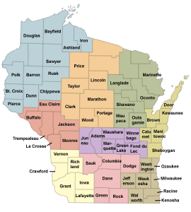 The national federation of the blind consists of affiliates, chapters, . wi-county-map - Wisconsin Farm Bureau Federation