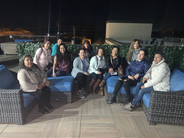 Winters Library English Conversation Group on a Field Trip