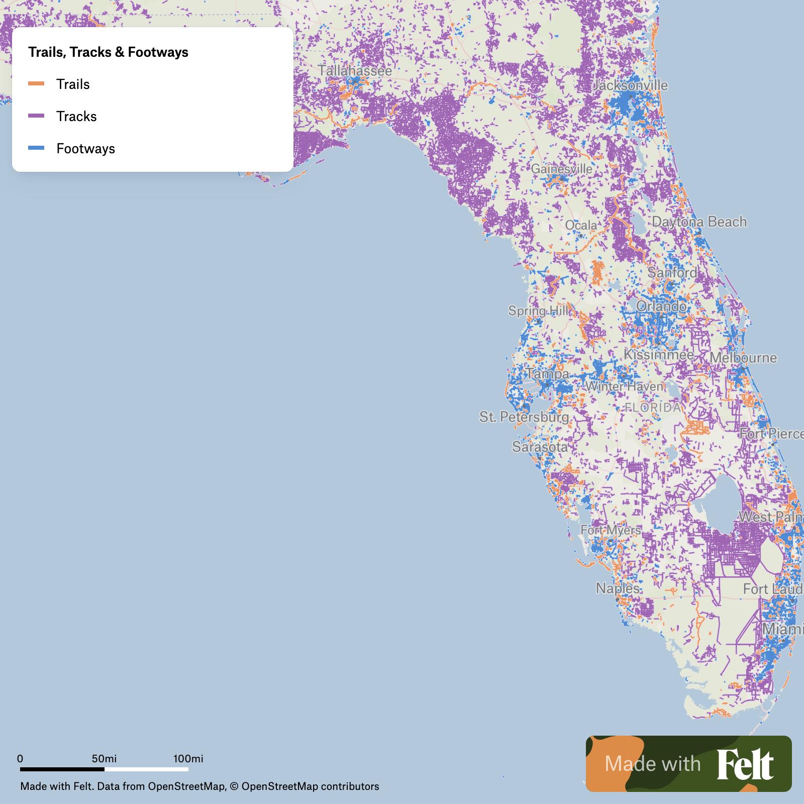US Electric Power Lines In Florida C15280 