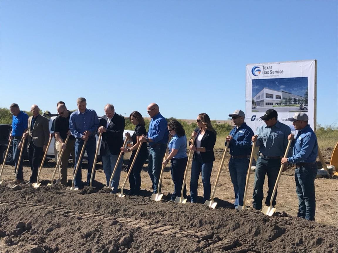 Texas Gas Service Center Groundbreaking Austin Tx Wgi