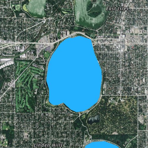 Lake Calhoun Minnesota Fishing Report Fishing Report Map Lake Calhoun Minnesota 