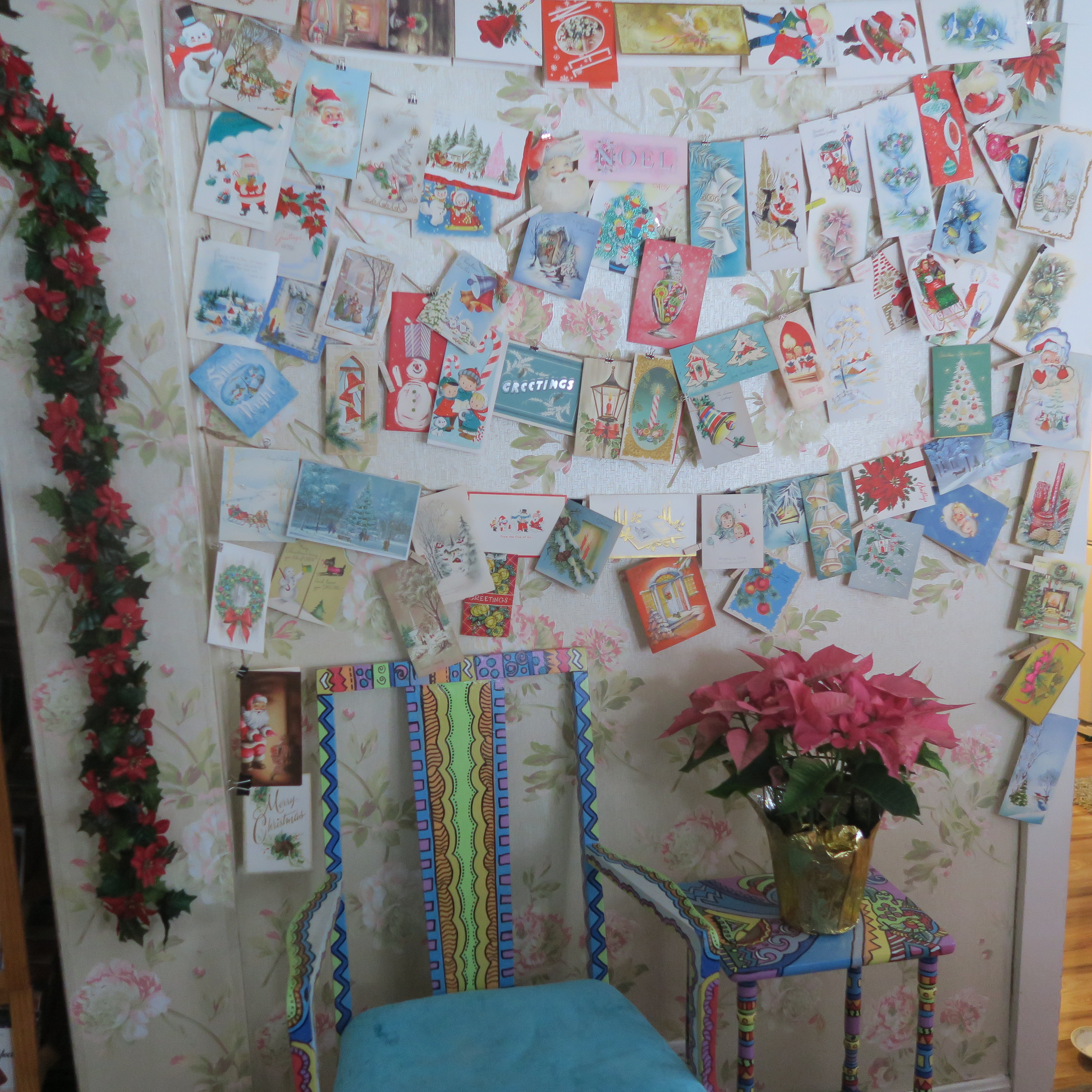 My vintage card collection is filled with adorable images.