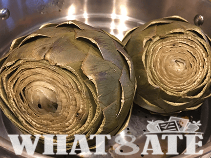 HOW TO CUT, COOK & EAT AN ARTICHOKE