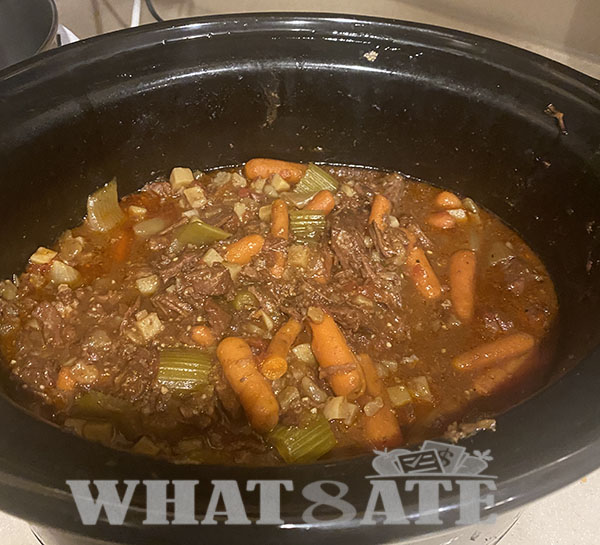 BEEF STEW IN THE CROCK POT