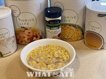 SHRIMP, CORN, & BACON CHOWDER