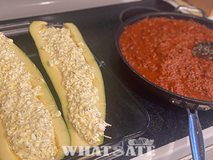ZUCCHINI STUFFED LASAGNA