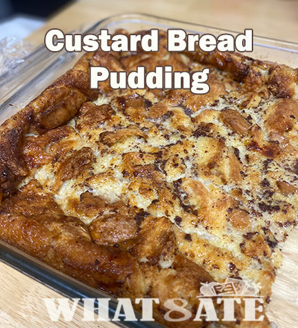Custard Bread Pudding