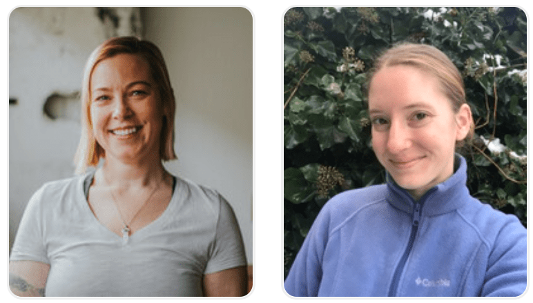 Licensed massage therapists Satori Hansen (l) and Janelle Park (r). Photo courtesy of Satori Massage and Integrative Health Center