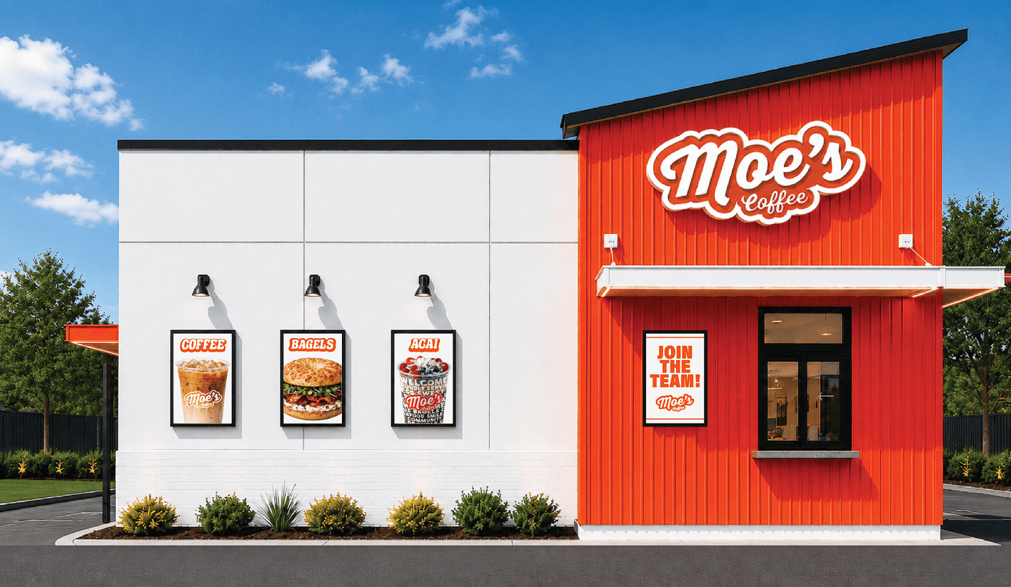 Rendering provided by Moe’s Coffee