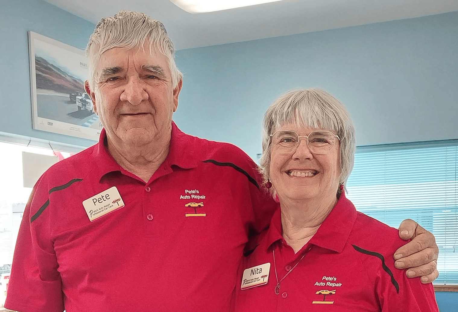 Pete, Jr. and Nita Harksell.