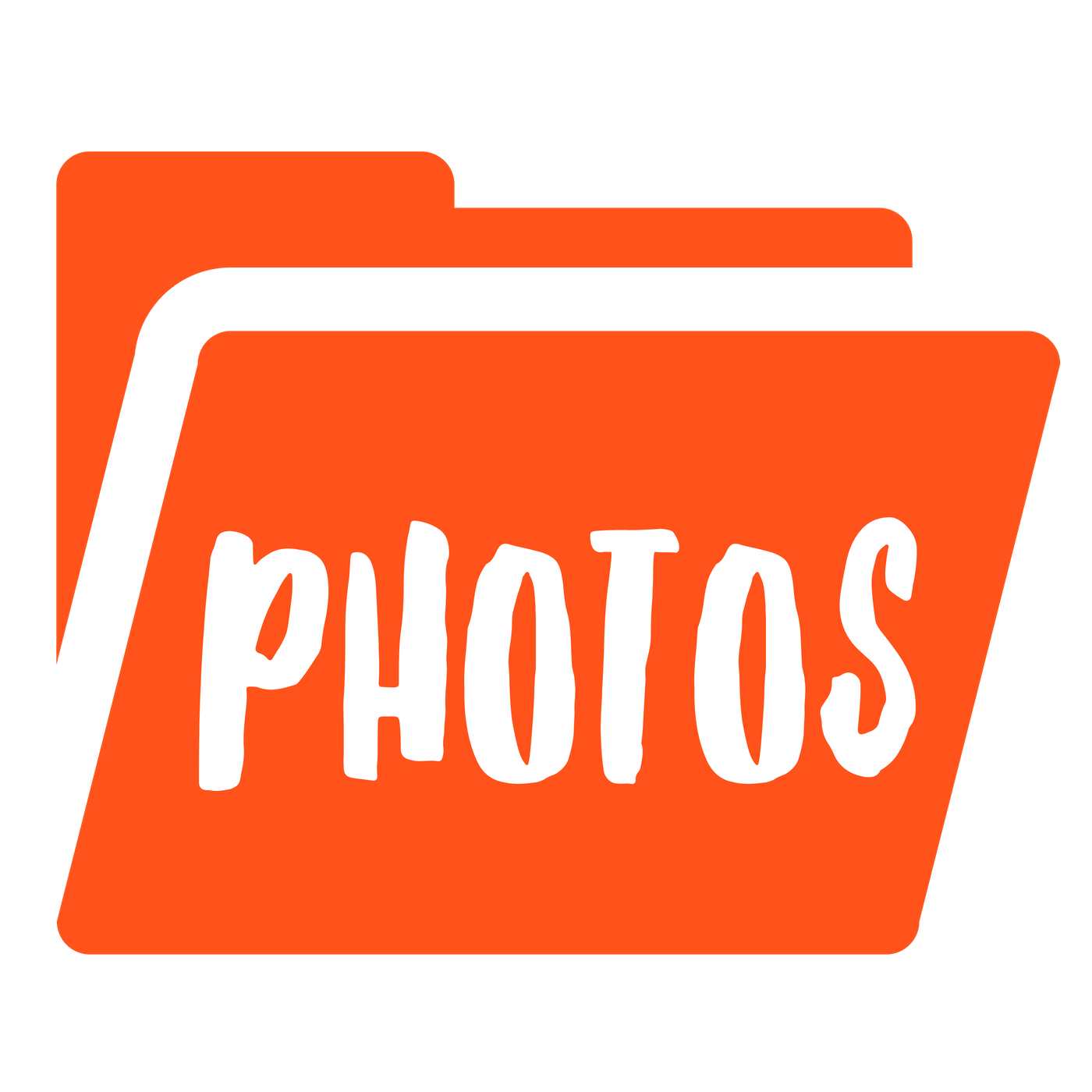 Photo Folder Pumpkin