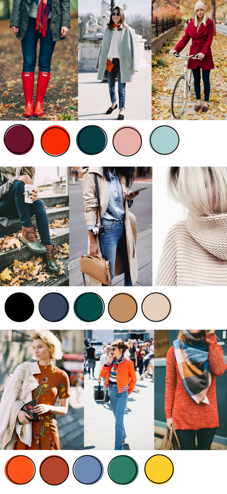 With Fall just around the corner, it's time to get ready for all the bright, earthy colors of the season! Check out this Fall 2016 Color Chart - which one is your favorite?